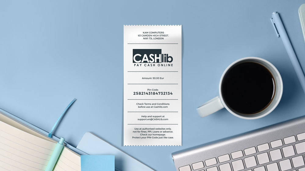 cashlib voucher code